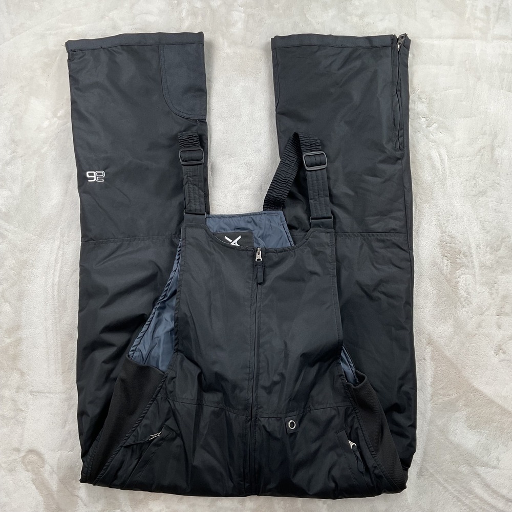 Arctix Women Black Insulated Snow Bib Overalls 5000mm Thermalock Large L/G 31L